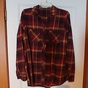 Maurices plaid shirt